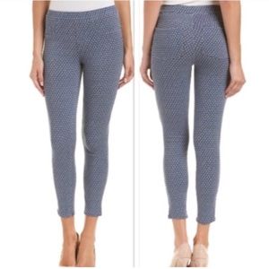 Polka dot jean leggings